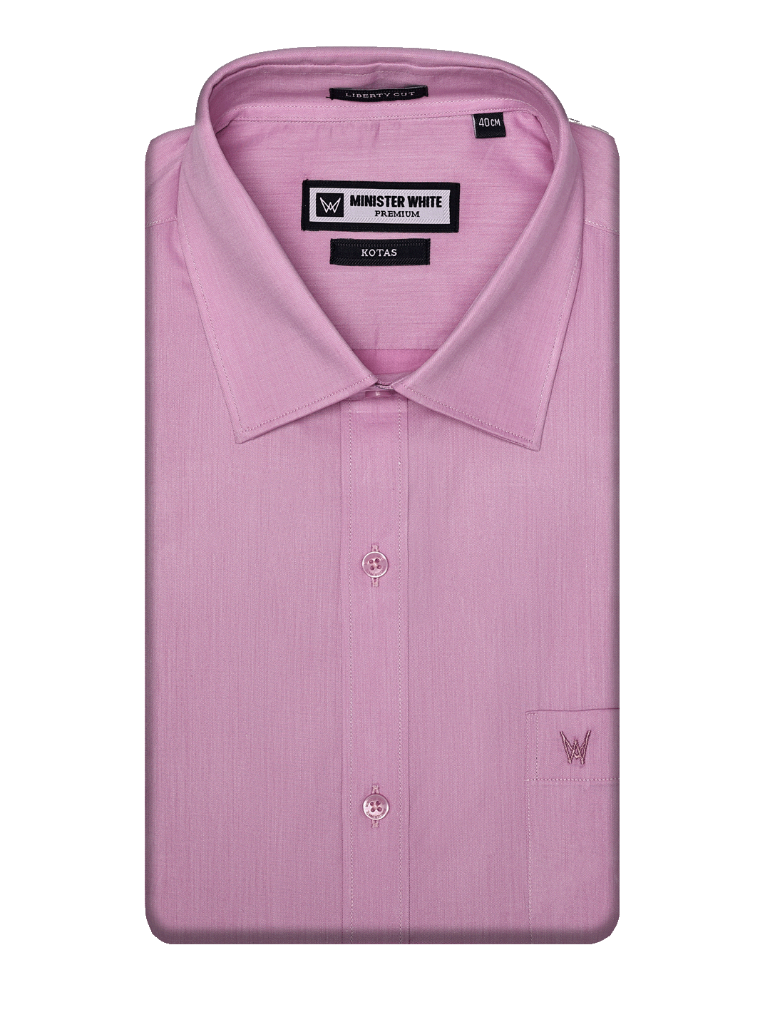 Men's Premium Cotton Regular Fit Pink Shirt Kotas