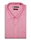 Men's Cotton Regular Fit Pink Shirt Kron