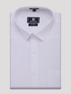 Mens Cotton Slim Fit White Shirt Cotton Leader