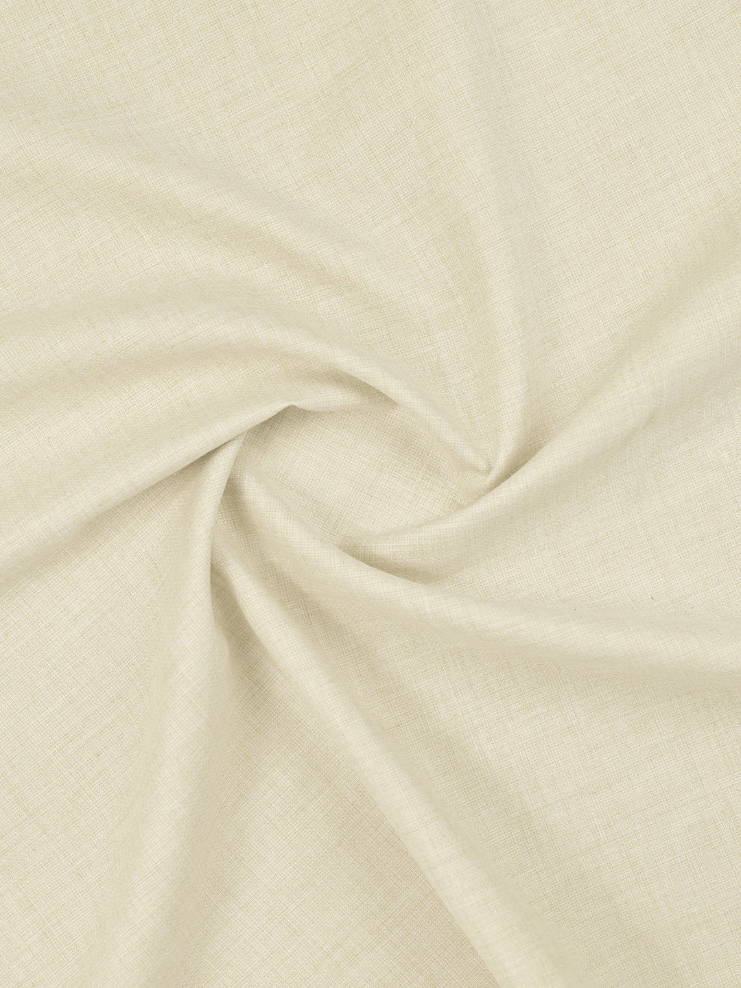 Mens Plain Cotton Linen Half White Color Shirting Linen Leaf
