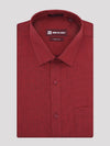 Men's Cotton Regular Fit Maroon Color Shirt Festive
