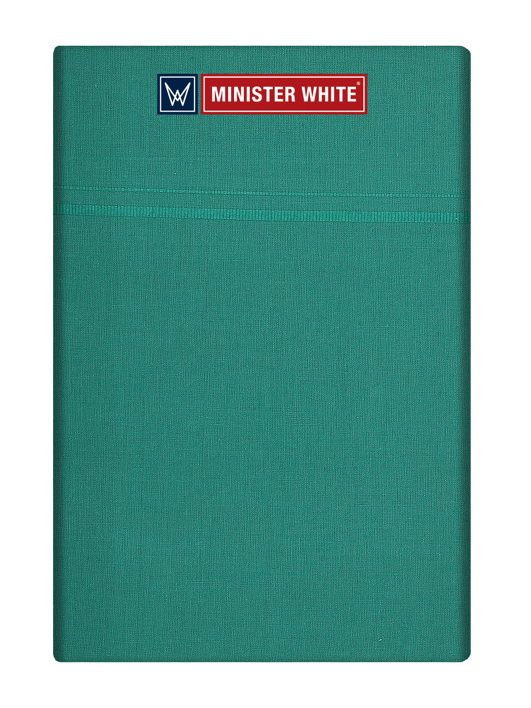 Men's Cotton Green Color Single Layered Dhoti with small Assorted Border Asian