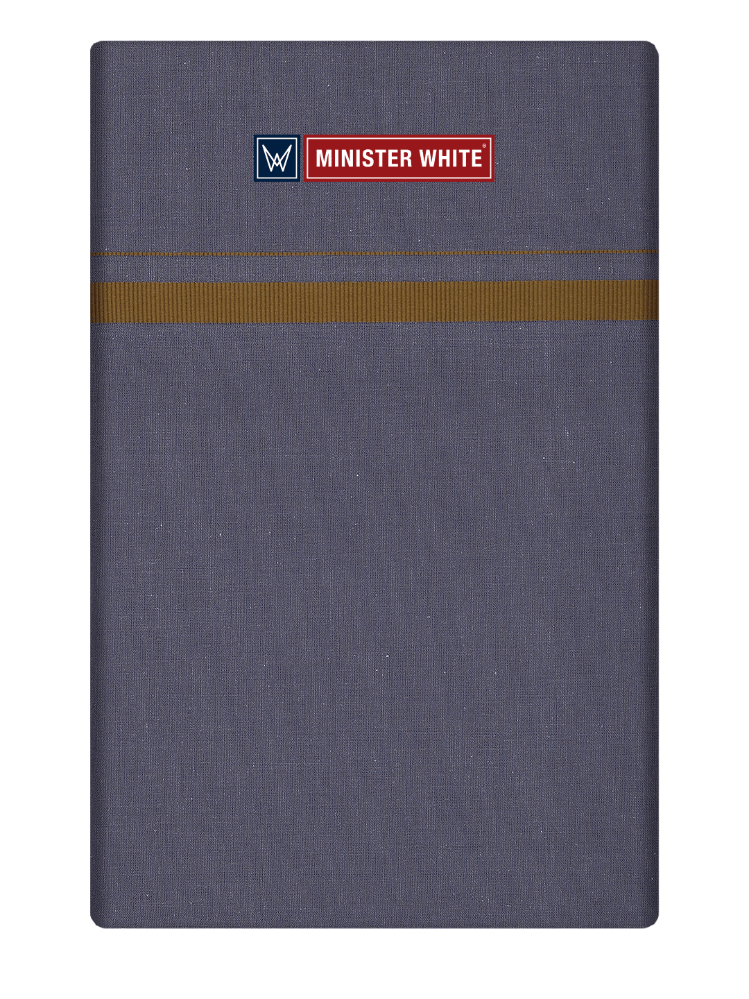 Men's Cotton Grey Color Single Layered Dhoti with Assorted Border - Harban