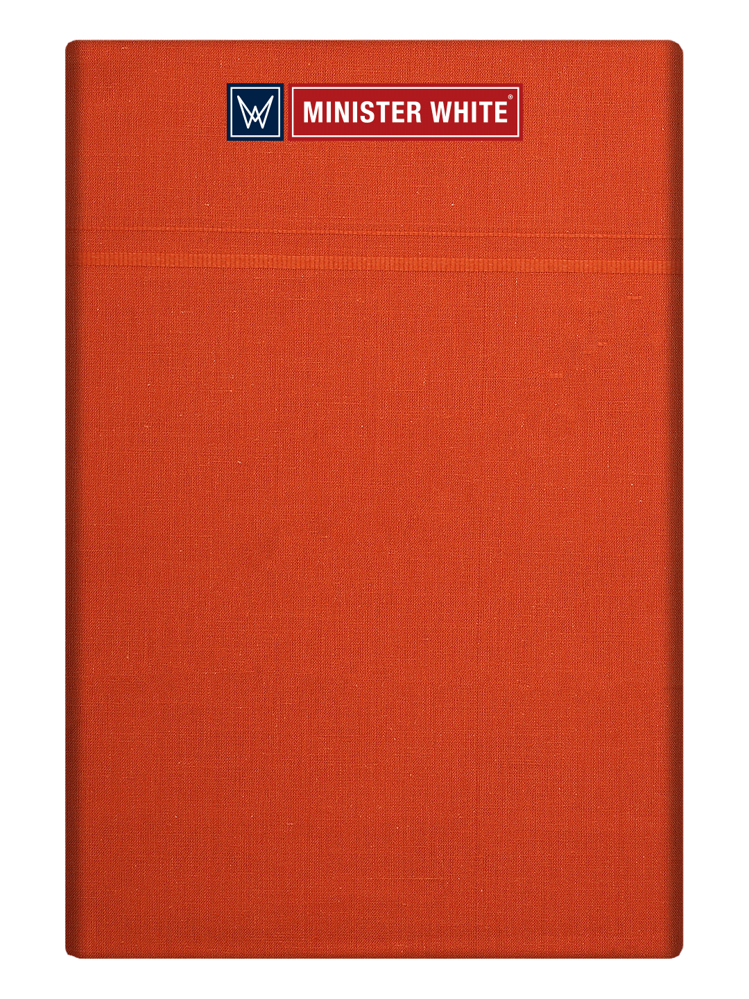 Men's Cotton Kavi Color Single Layered Dhoti with small Assorted Border Asian