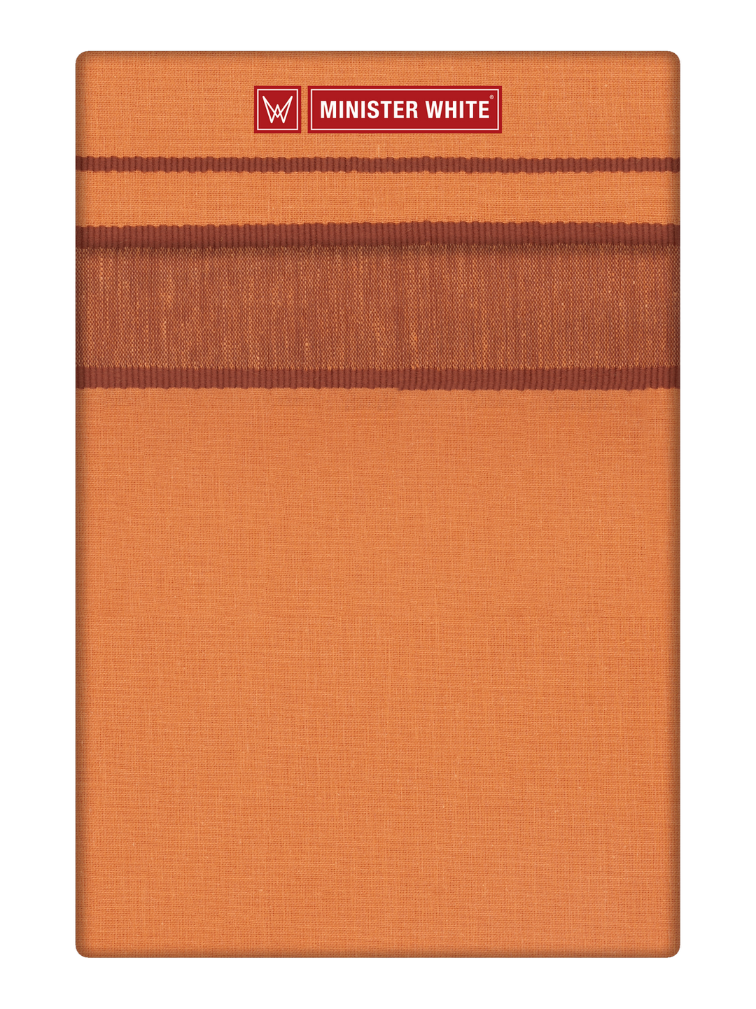 Men's Cotton Medium Kavi&nbsp; Color Single Layered Dhoti with Big Assorted Border Govind