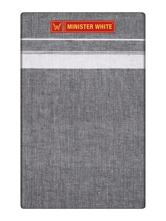 Men's Cotton Single Layered Dhoti With White Border Jason