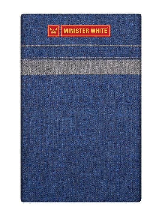 Men's Peacock Cotton Single Layered Dhoti with Assorted Border Skyler Mix