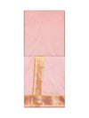 Men's Premium Art Silk Pink Shirt Bit with Gold Jari Border Dhoti Combo Cherished Moments