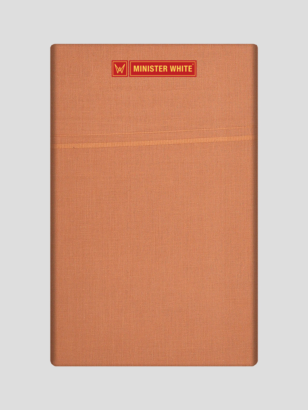 Men's Cotton Biscuit Color Single Layered Dhoti with Assorted Border Asian