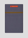 Men's Cotton Grey Color Single Layered Dhoti with Assorted Border - Harban
