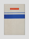 Men's Cotton Kara Blue Fancy Border Double Layer Dhoti Taliparamba