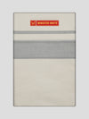 Men's Cotton Kara Grey Fancy Border Double Layer Dhoti Uppala
