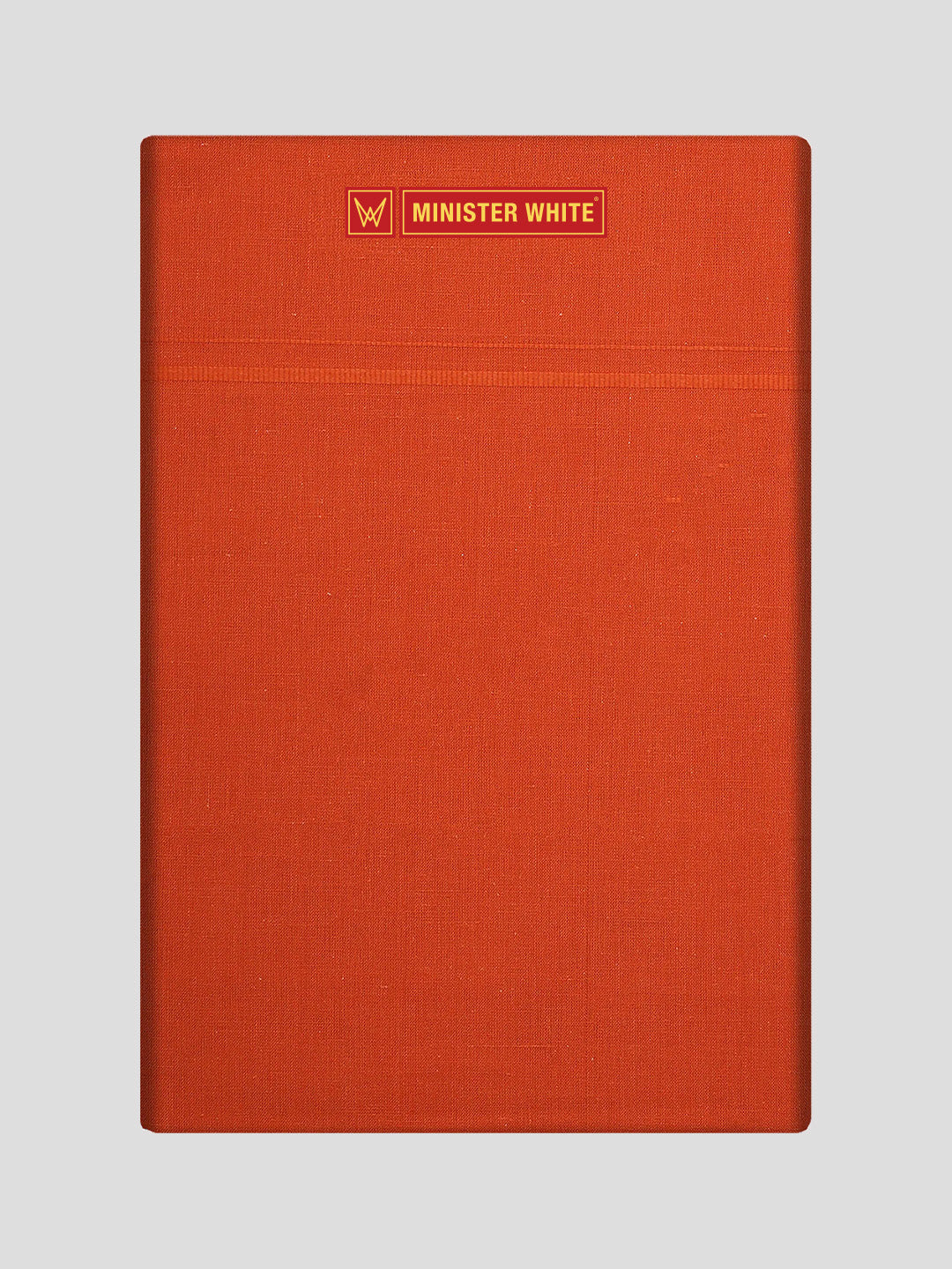 Men's Cotton Kavi Color Single Layered Dhoti with Assorted Border Asian