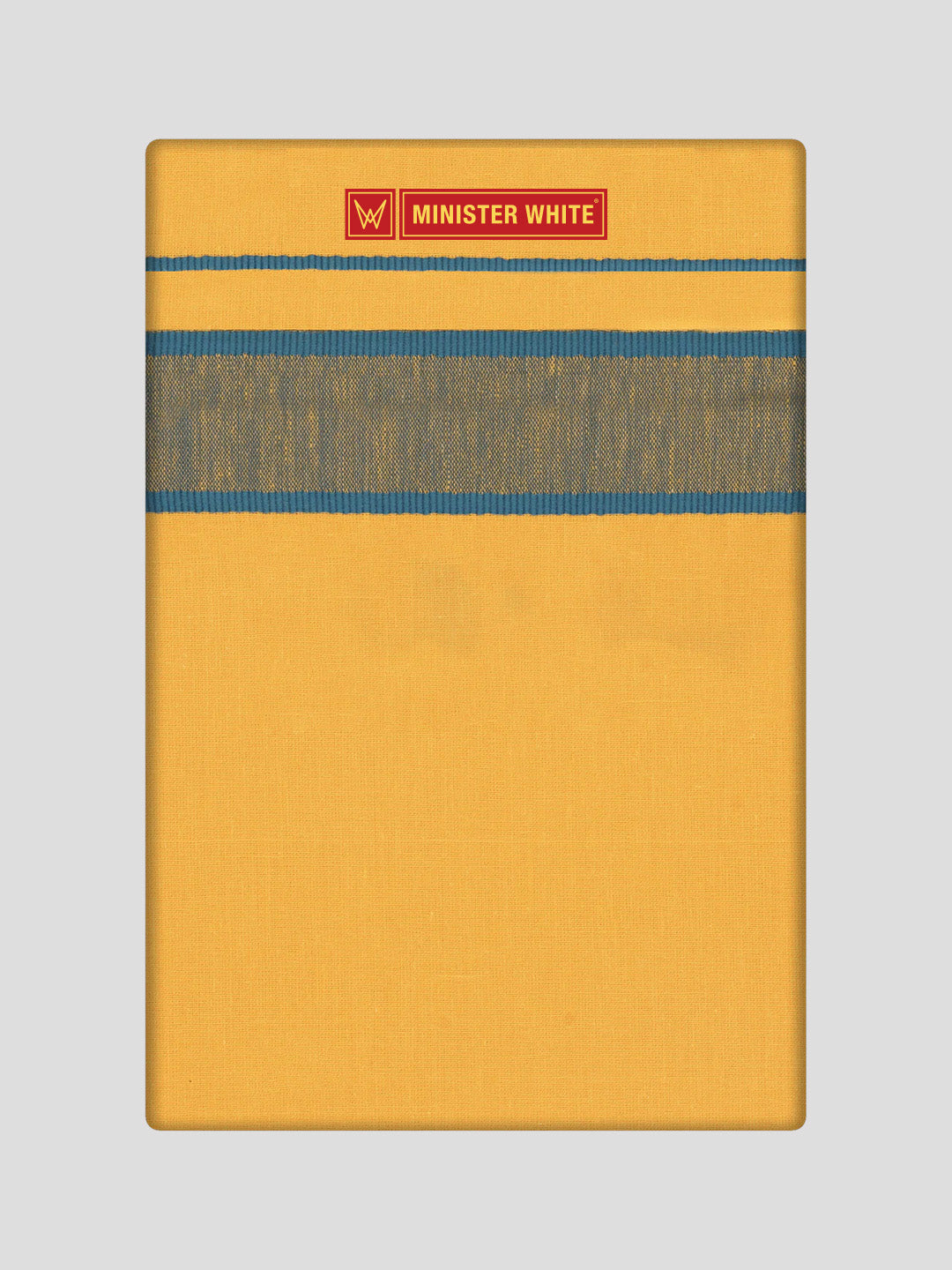 Men's Cotton Mambalam Color Single Layered Dhoti with Big Assorted Border Govind