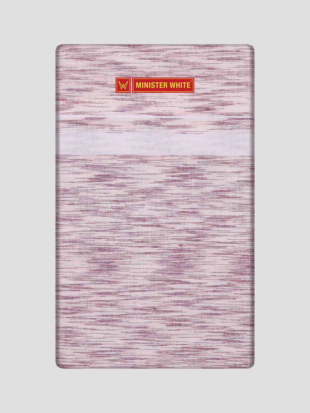 Men's Cotton Single Layered Dhoti with Assorted Border Tristan Mix