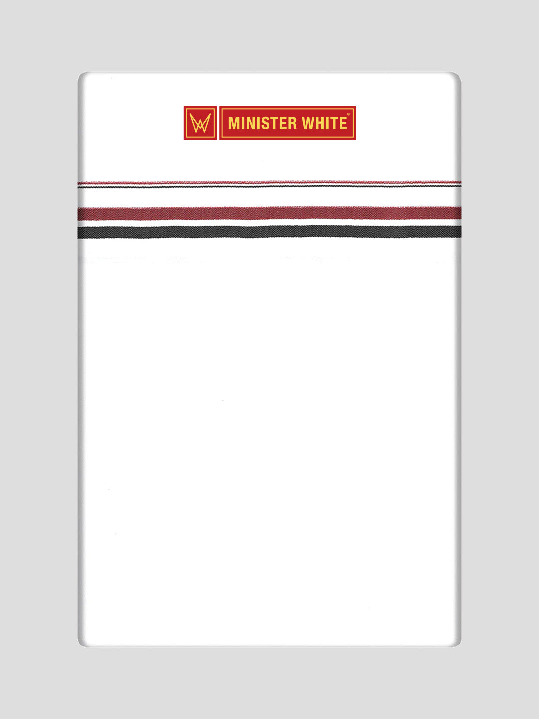 Men's Cotton White Double Layered Political Dhoti ADMK - Effort