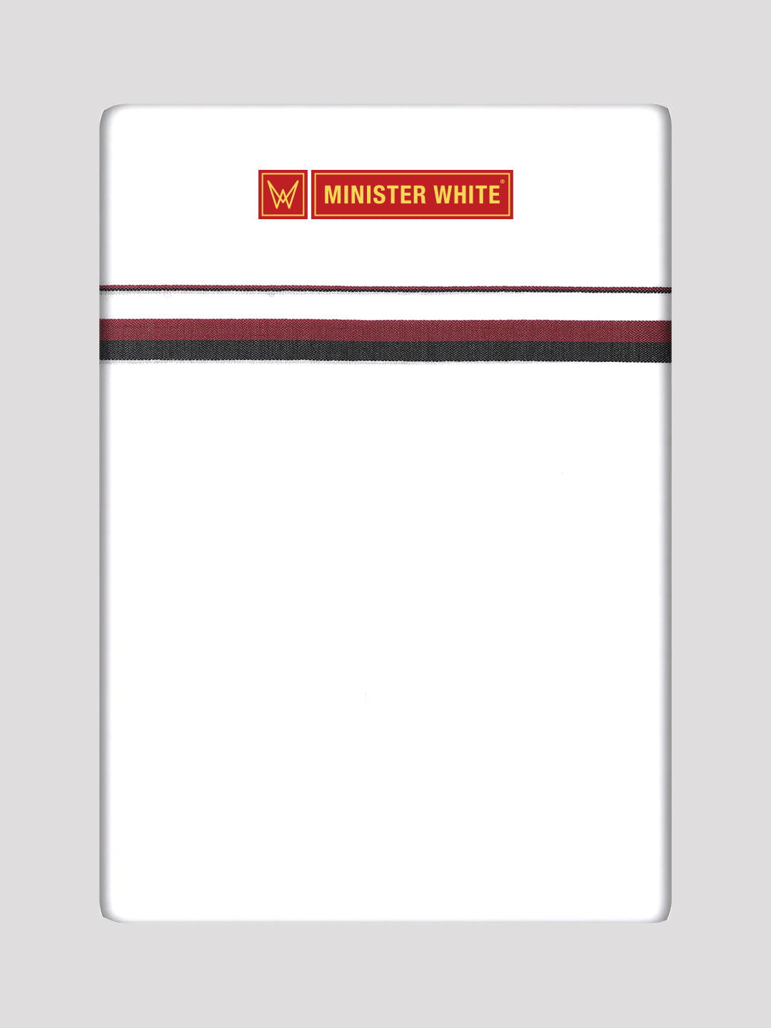 Men's Cotton White Single Layered Political Dhoti DMK - Chatriyan