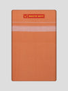 Men's Light Kavi Cotton Single Layered Dhoti with Assorted Border Visnhusudan
