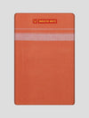 Men's Medium Kavi Cotton Single Layered Dhoti with Assorted Border Visnhusudan