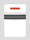 Men’s White Cotton Single Layer Dhoti with Black Fancy Border True Value