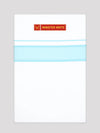 Men’s White Cotton Single Layer Dhoti with Blue Fancy Border True Value
