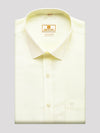 Mens Art Silk Cream Colour Wedding Shirt Manamagan