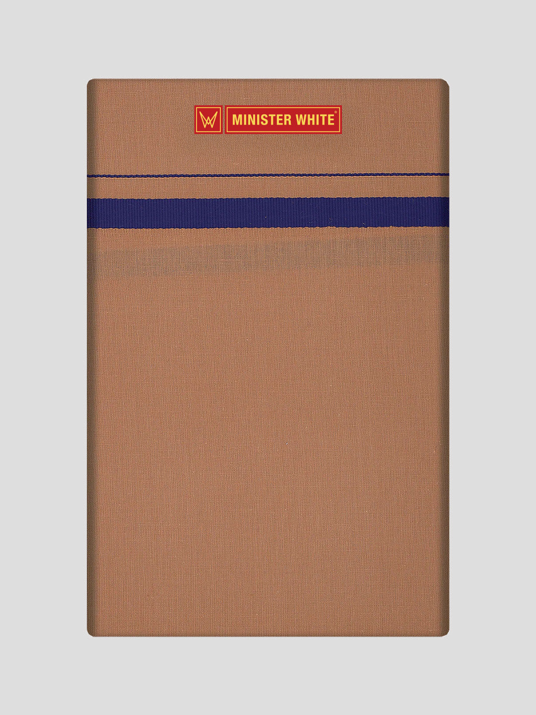 Men's Cotton Biscut Color Single Layered Dhoti with Assorted Border Harban