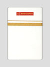 Mens Cotton White Double Layered Dhoti with 1/2