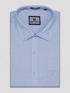 Mens Cotton Linen Regular Fit Sky Blue Colour Shirt Azuro Linen