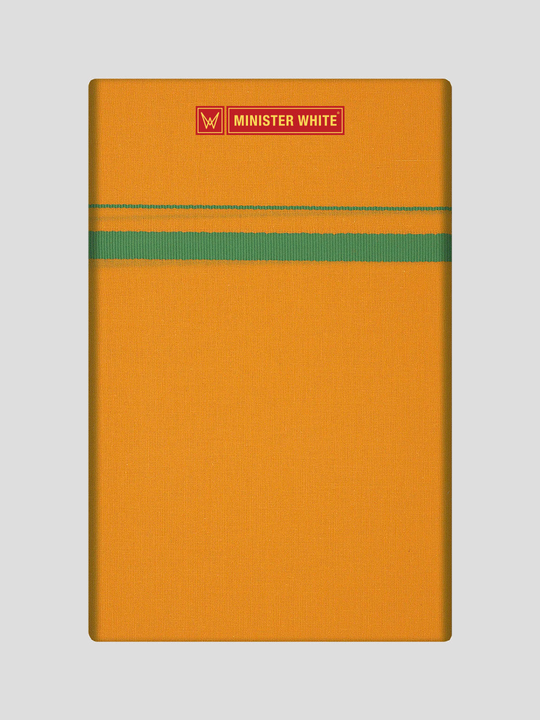 Men's Cotton Mambalam Color Single Layered Dhoti with Assorted Border Harban