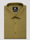 Mens Cotton Regular Fit Green Colour Shirt Urban Light