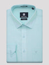 Mens Cotton Regular Fit Mint Colour Shirt Stronic