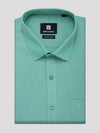 Mens Cotton Regular Fit Mint Green Colour Shirt Urban Light