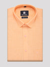 Mens Cotton Regular Fit Peach Colour Shirt Urban Light