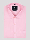 Mens Cotton Regular Fit Pink Colour Shirt Urban Light