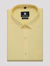 Mens Cotton Regular Fit Yellow Colour Shirt Urban Light