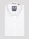 Mens Cotton Smart Fit White Shirt Thunder