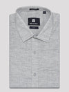 Mens Cotton Steel Colour Regular Fit Shirt Oura