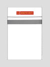 Mens Cotton White Double Layered Dhoti with Fancy Kara - Palakadan Mix