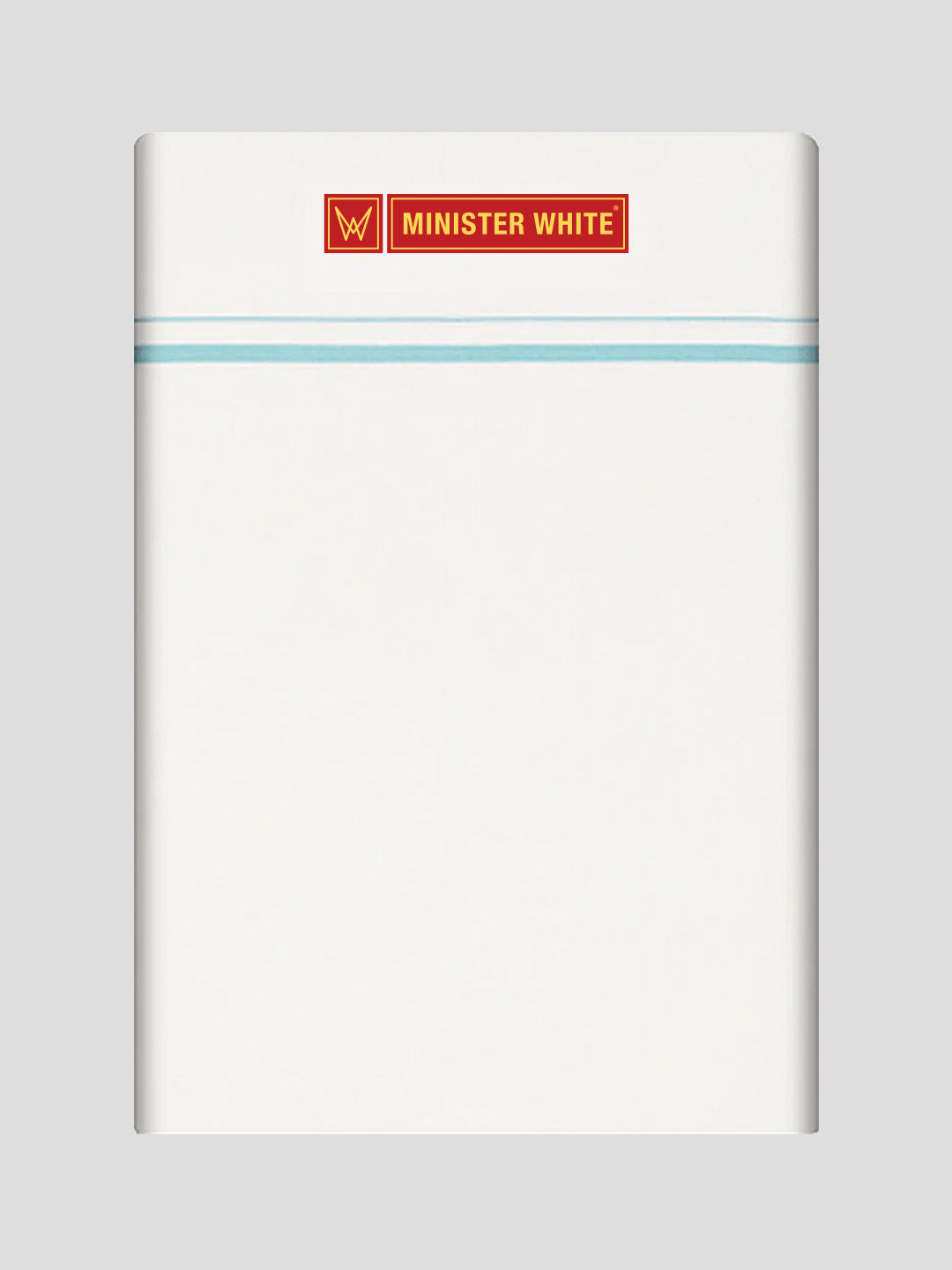 Mens Cotton White Single Layered Small Border Dhoti - Atlanta