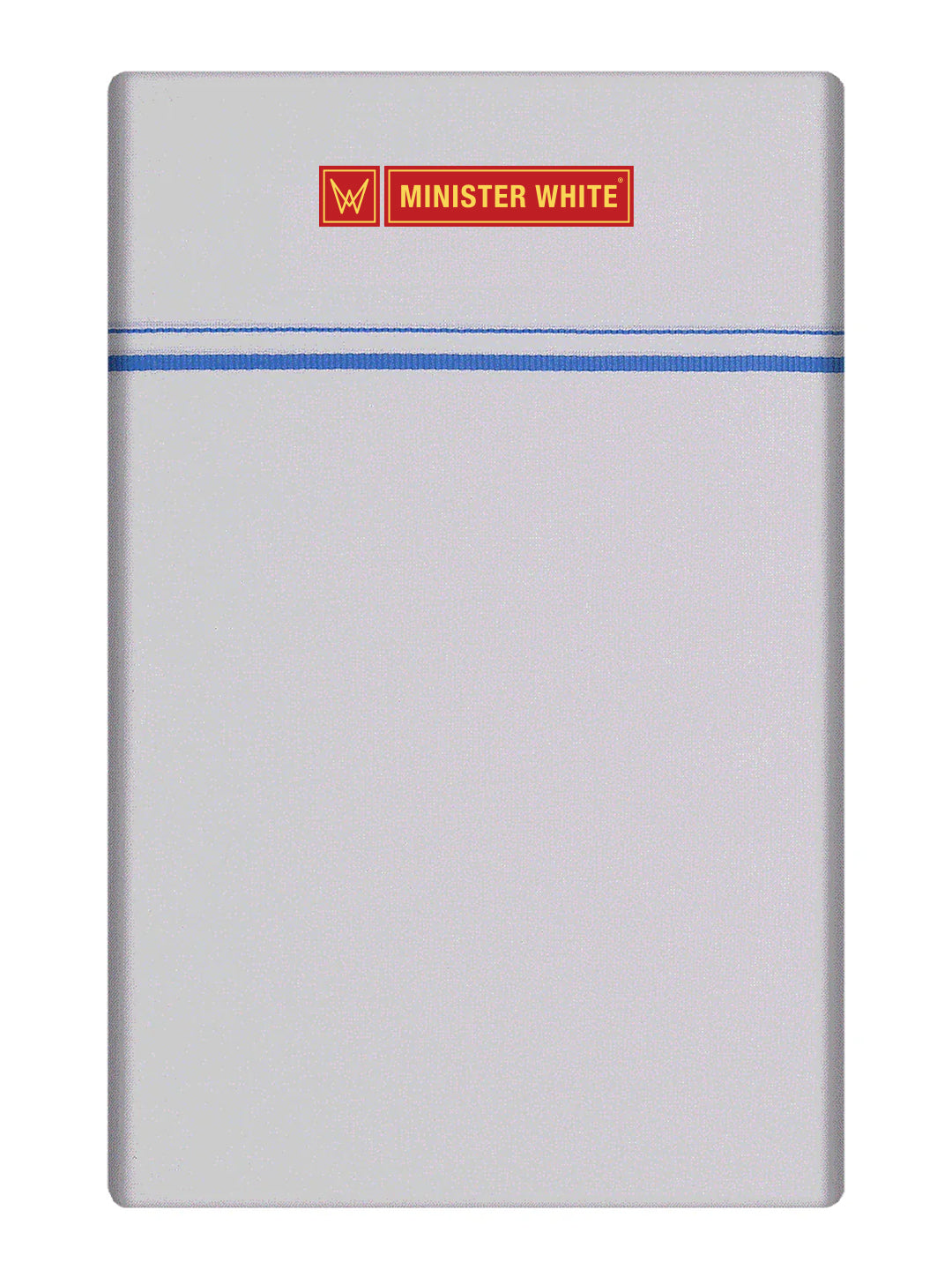 Mens Cotton White Single Layered Small Border Dhoti - Sri Lakshman