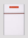 Mens Cotton White Single Layered Small Border Dhoti - Topol