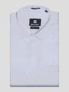 Mens Satin Slim Fit White Colour Shirt Satin Touch