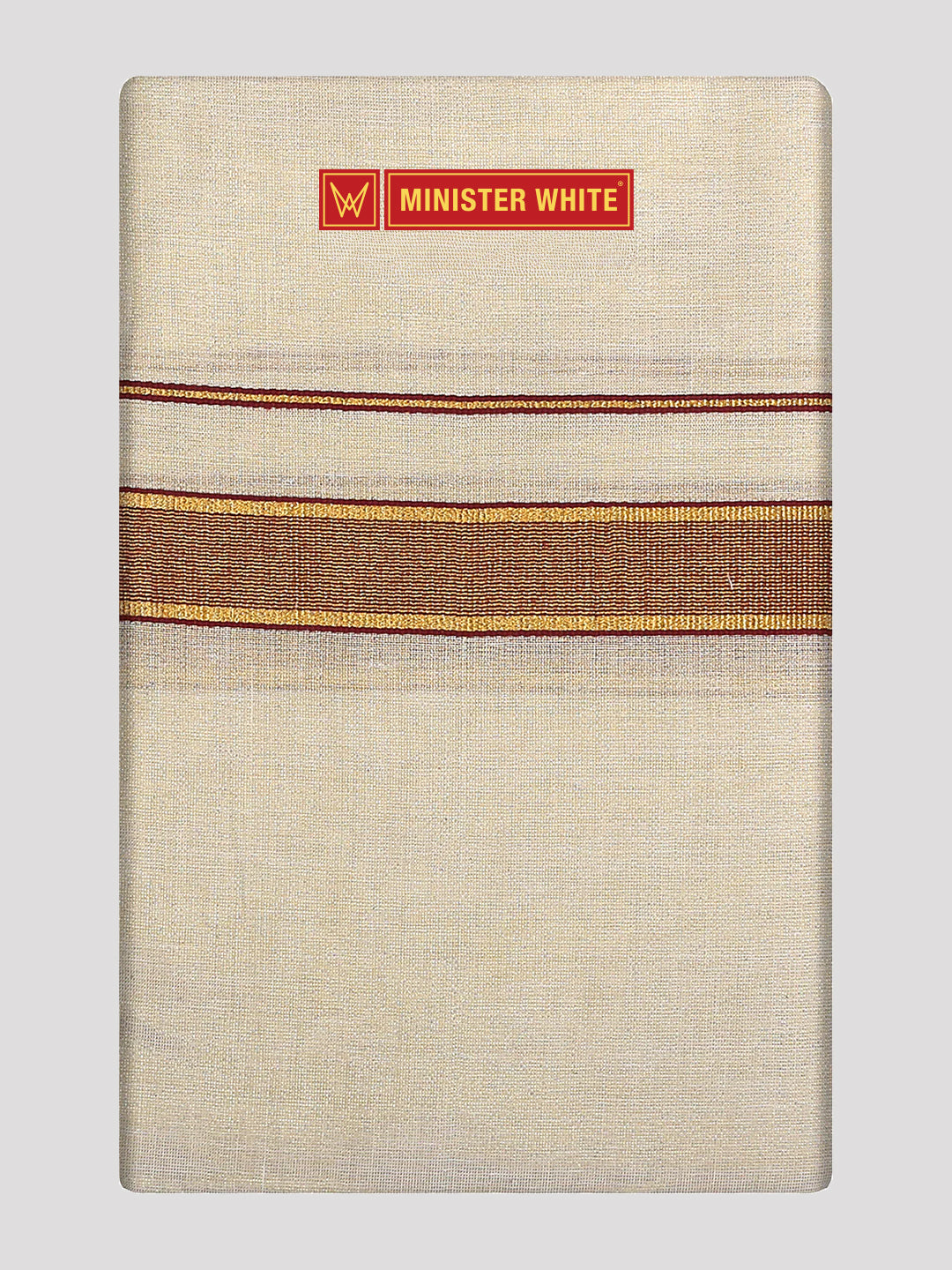 Mens Single Layer Tissue Cream Colour Dhoti Hero Tissue