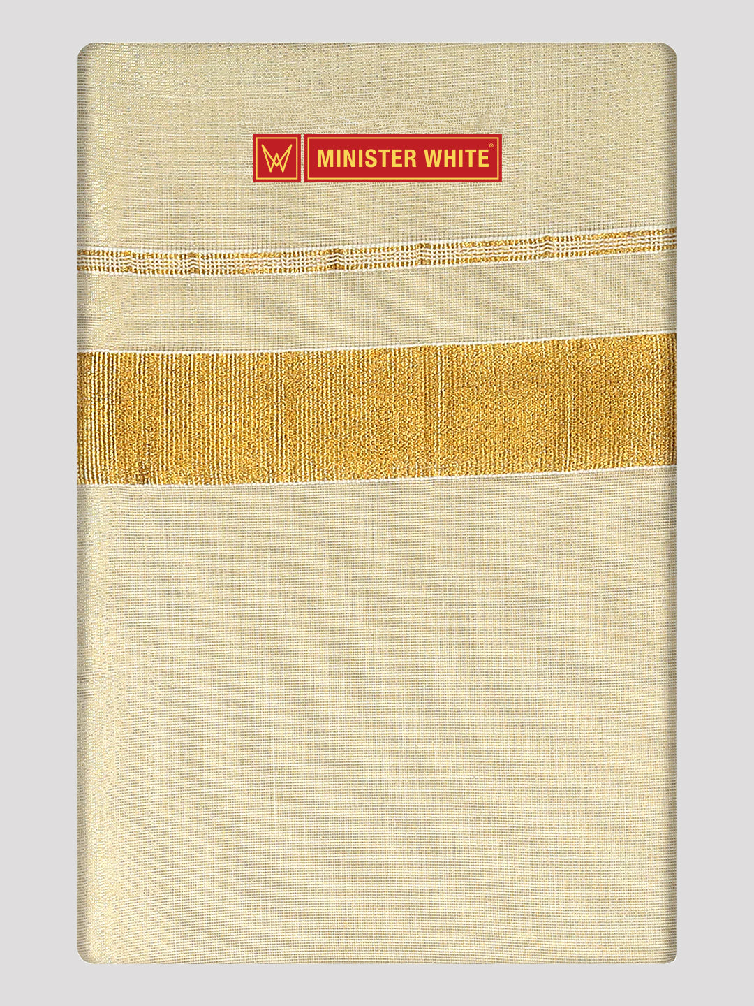 Mens Single Layer Tissue Gold Colour Dhoti Hero Tissue