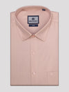 Men's Taffeta Relax Fit Peach Color Shirt Zest