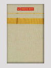 Mens Tissue Double Layer Gold Colour Dhoti - Mystic Gold