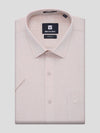 Mens Cotton Regular Fit Sand Colour Shirt Stronic