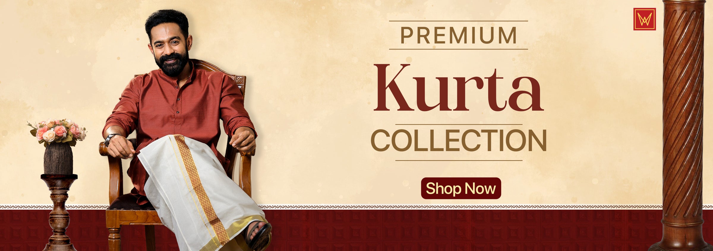 Minister White Premium Kurta Collection with Actor Asif Ali