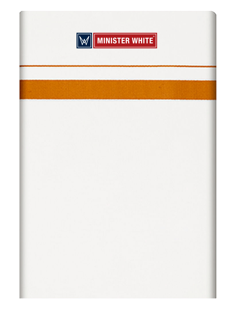 Mens Cotton White Dhoti With Assorted Big Border - Noble by Minister White